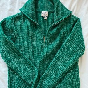 Green sweater